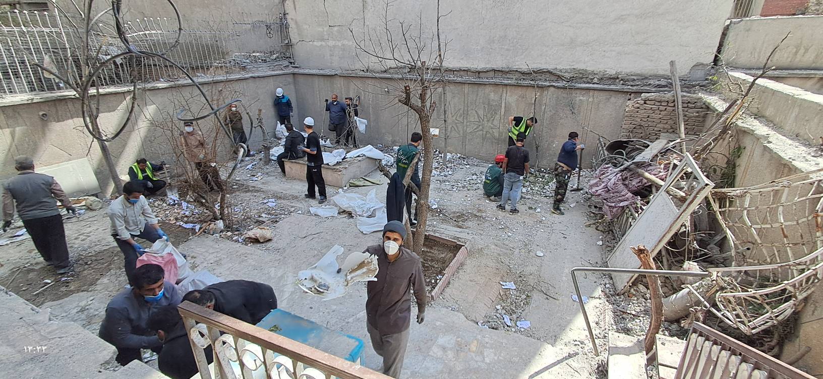 امدادرسانی و خدمات رسانی جوانان و نوجوانان مومن در محلات کمتربرخوردار تهران