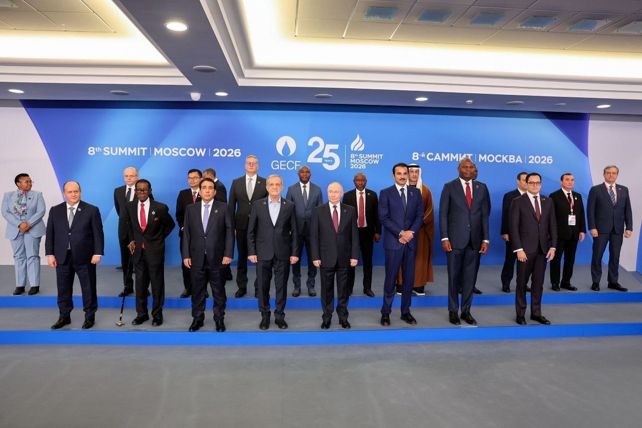 عکس یادگاری صادرکنندگان گاز